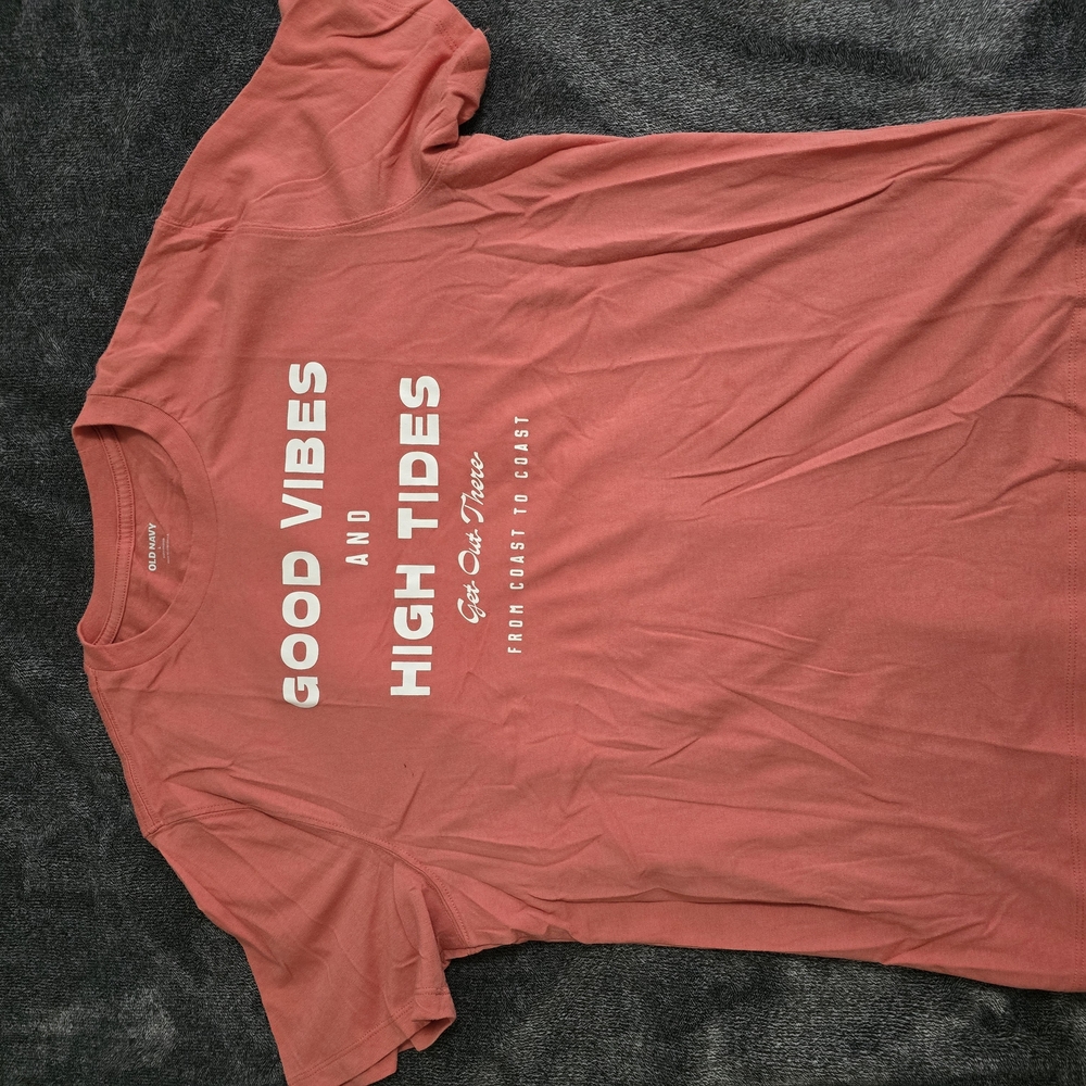 Old Navy Men's Rust T-Shirt